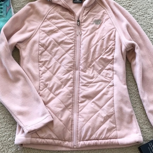 New Balance Hooded Fleece Jacket - Picture 2 of 5